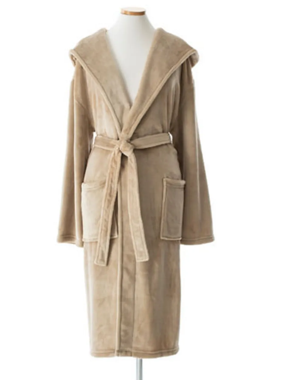 Super Soft Fleece Hooded  Robes