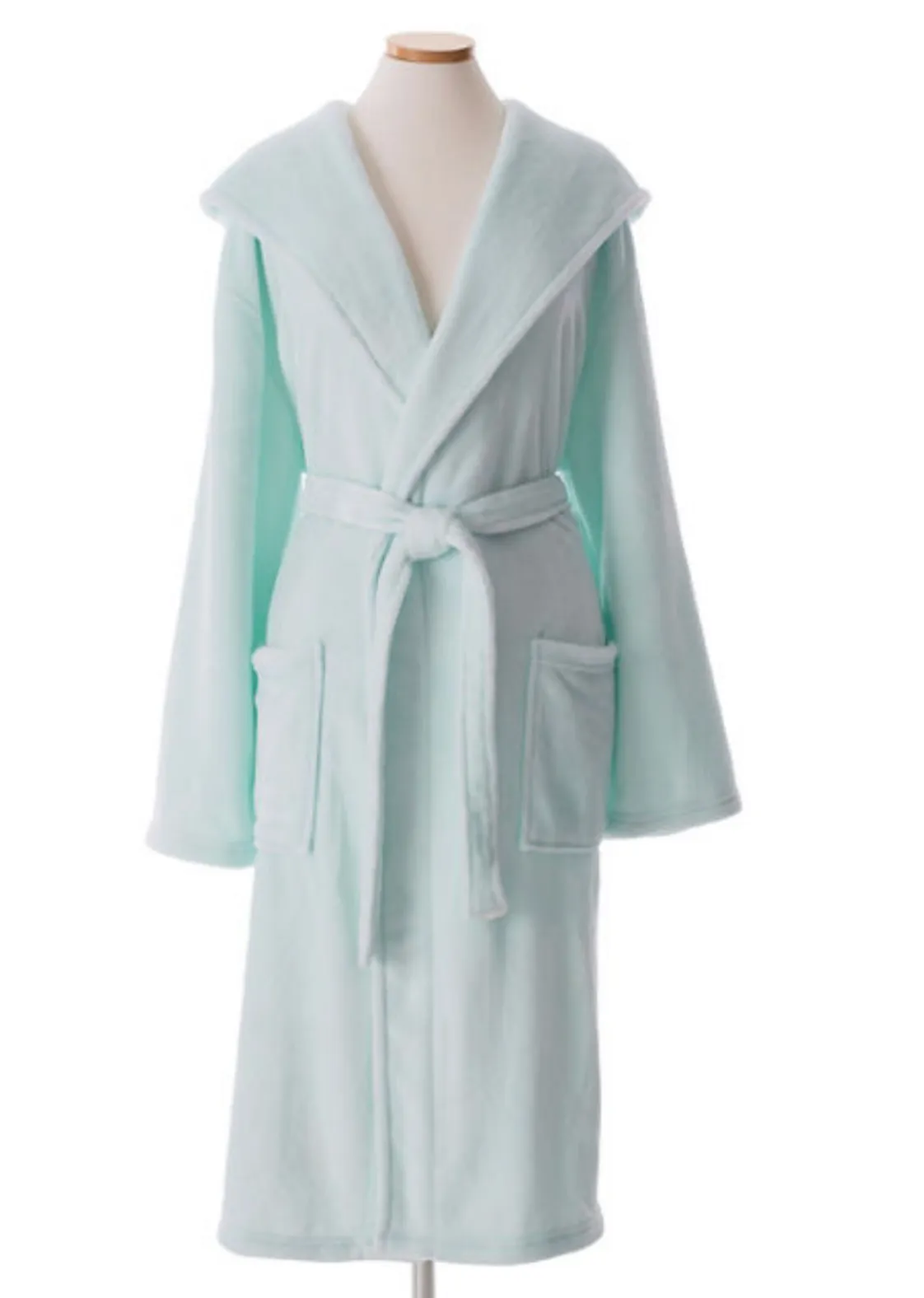 Super Soft Fleece Hooded  Robes