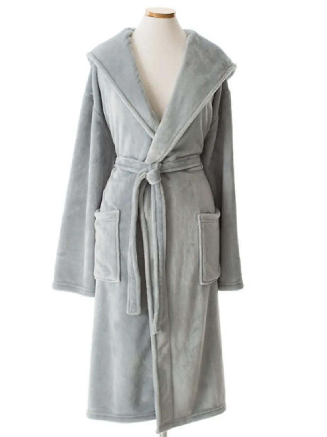 Super Soft Fleece Hooded  Robes