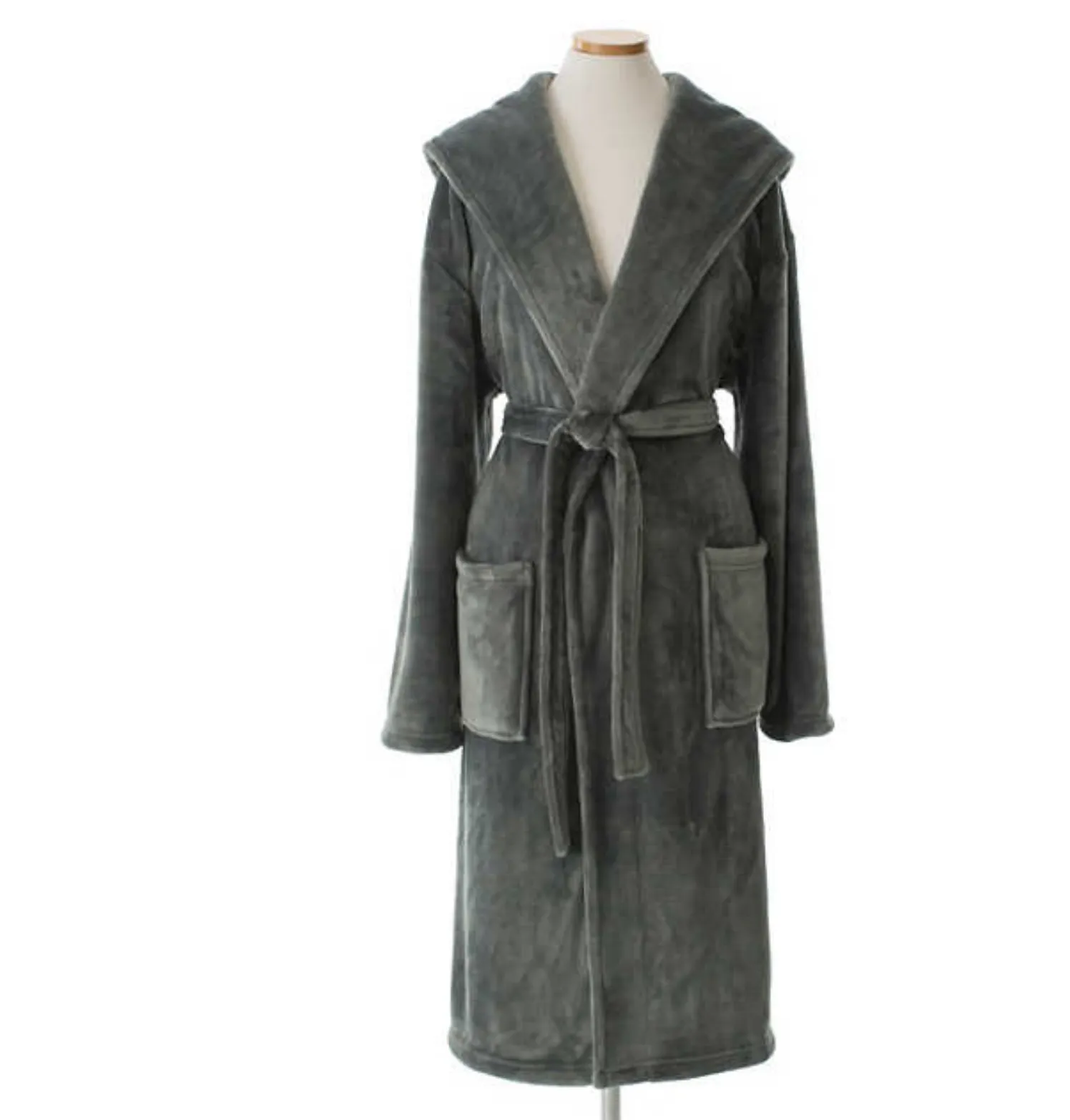 Super Soft Fleece Hooded  Robes