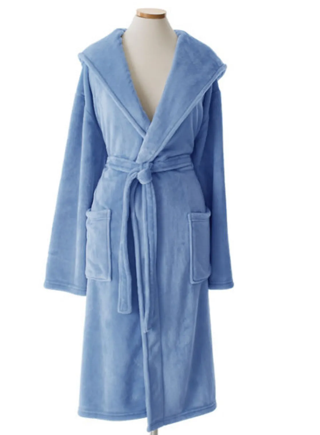 Super Soft Fleece Hooded  Robes