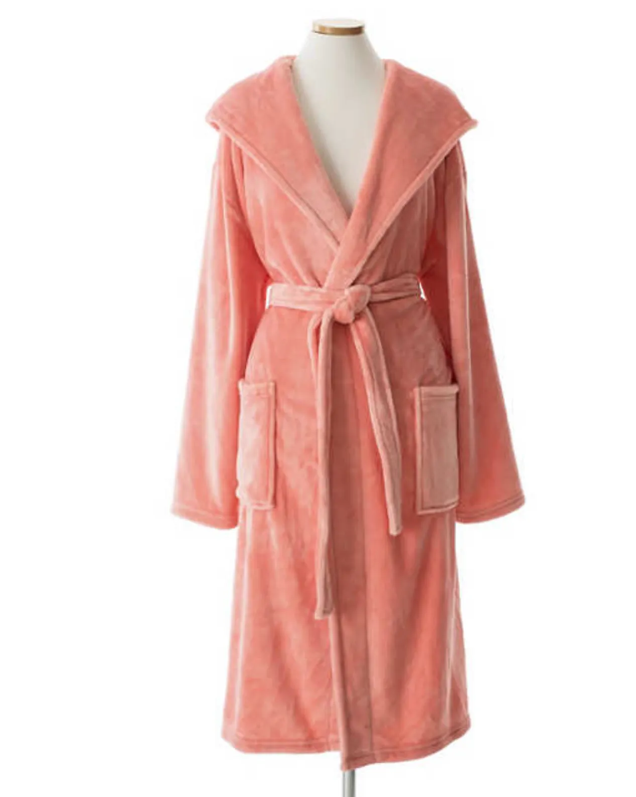 Super Soft Fleece Hooded  Robes