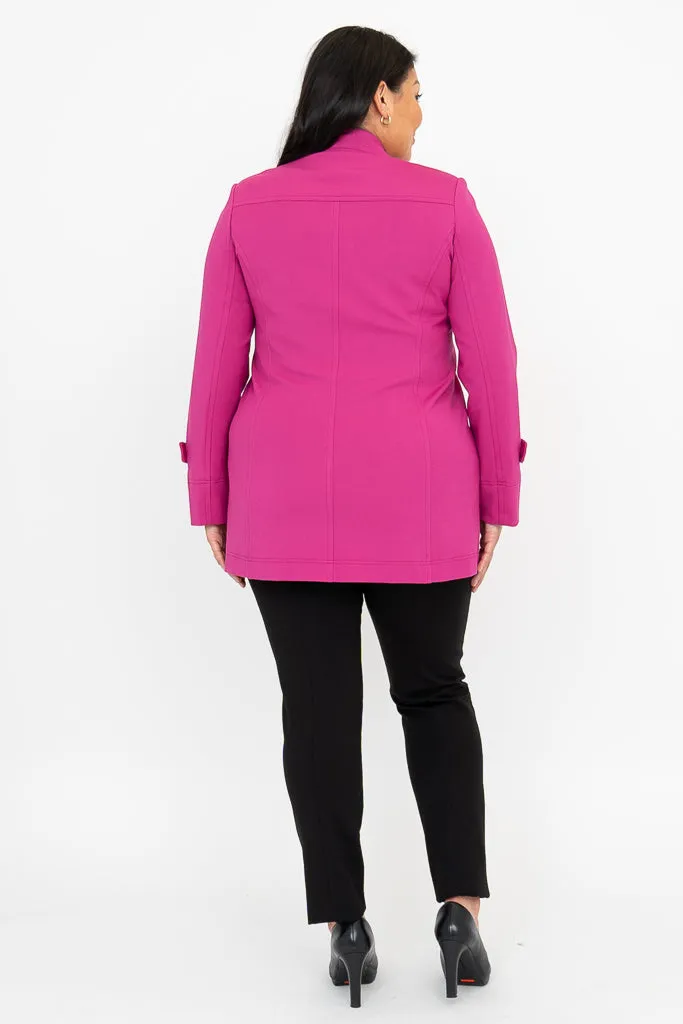 Tulip Jacket, Magenta, Modal