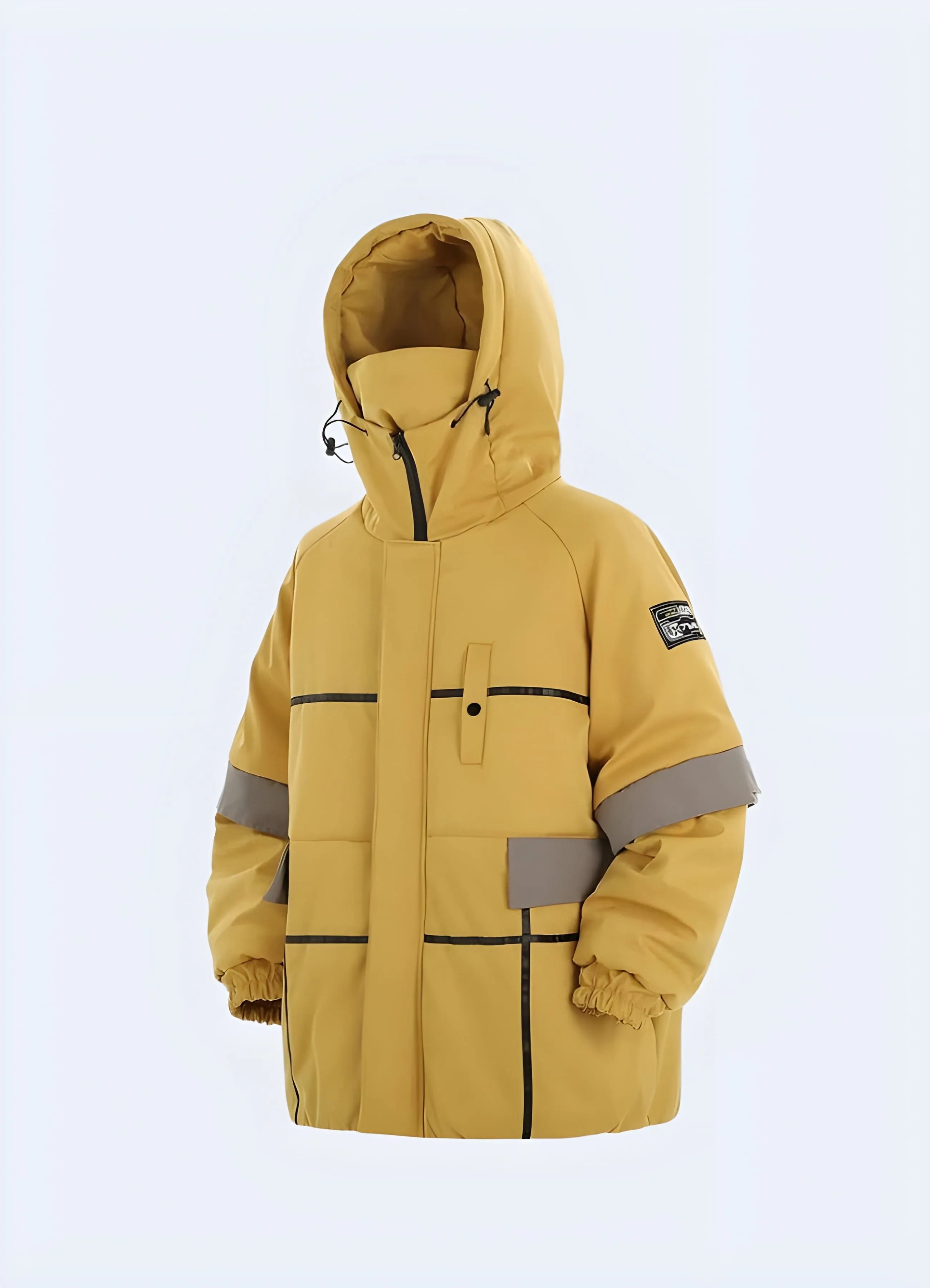 Yellow Techwear Jacket